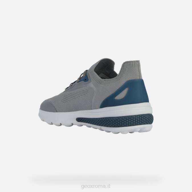 sferica uomo attivo FX0W1773 grigio chiaro Geox