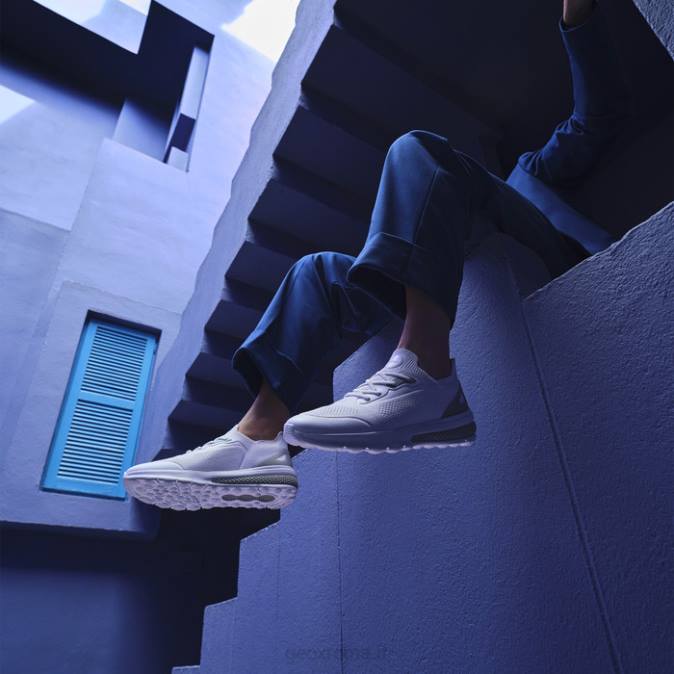 sferica uomo attivo FX0W633 bianco Geox