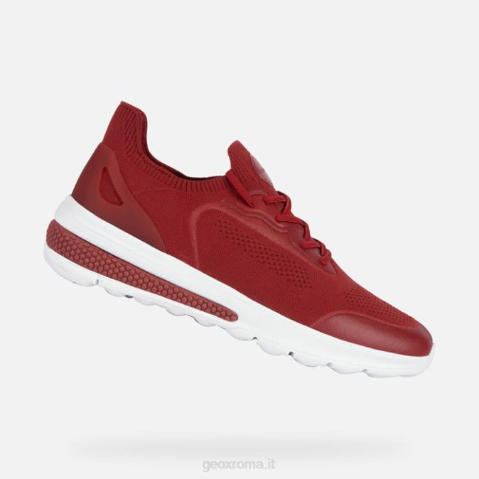 sferica uomo attivo FX0W637 rosso scuro Geox