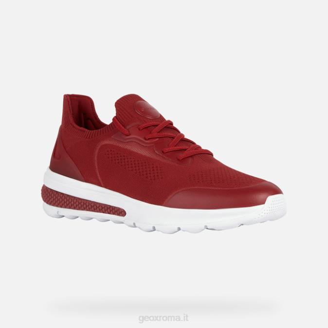 sferica uomo attivo FX0W637 rosso scuro Geox