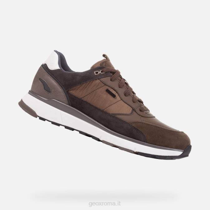 uomo dolomia abx FX0W645 oliva scuro Geox