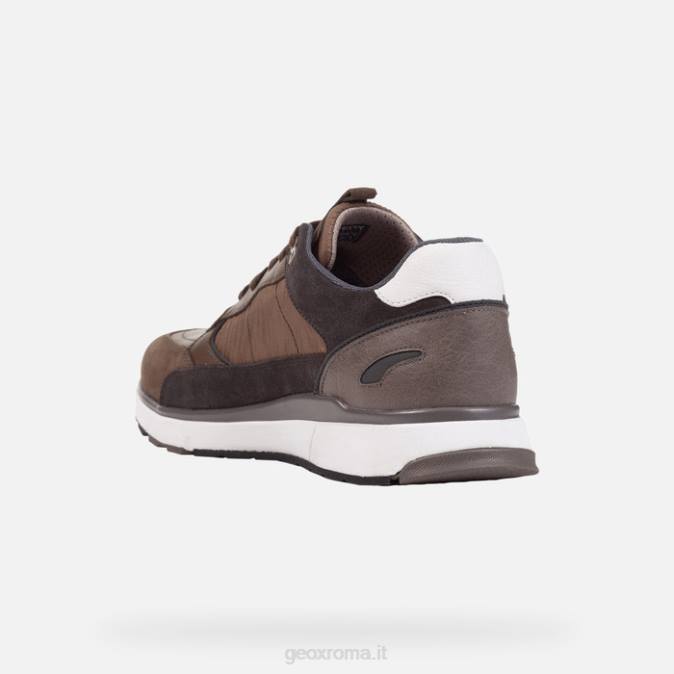 uomo dolomia abx FX0W645 oliva scuro Geox