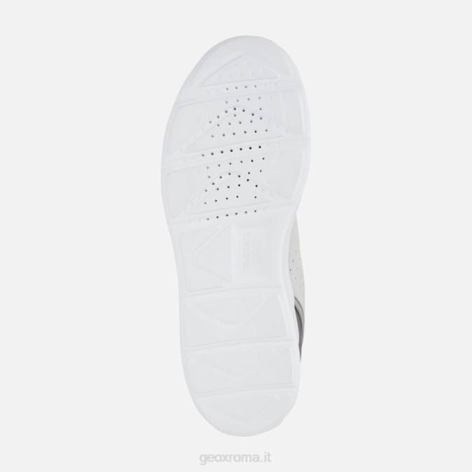 uomo fuori corrente FX0W750 bianco sporco/grigio chiaro Geox