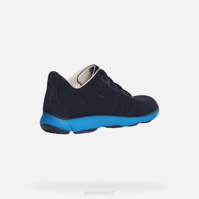 uomo nebuloso FX0W942 blu marino/azzurro Geox