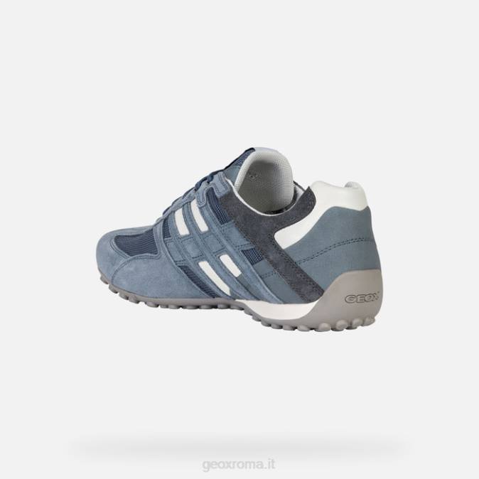 uomo serpente FX0W1747 jeans/bianco Geox