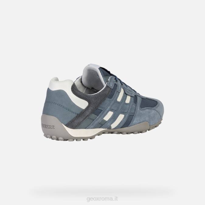 uomo serpente FX0W1747 jeans/bianco Geox