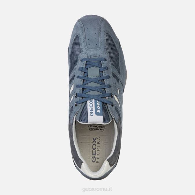 uomo serpente FX0W1747 jeans/bianco Geox