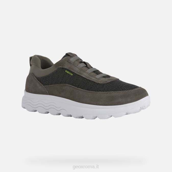 uomo sferico FX0W901 verde oliva chiaro Geox