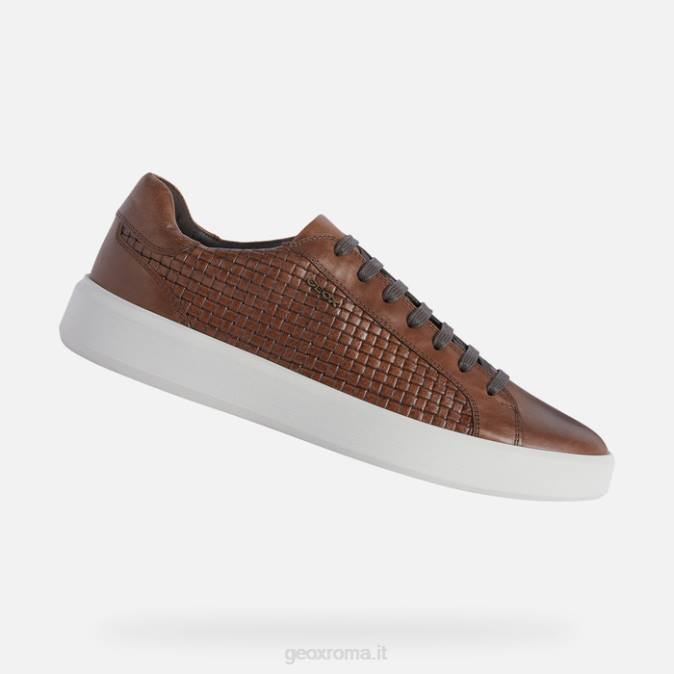 velletri uomo FX0W719 cognac Geox