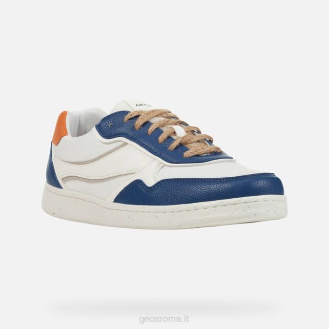 warren uomo FX0W756 jeans/bianco Geox