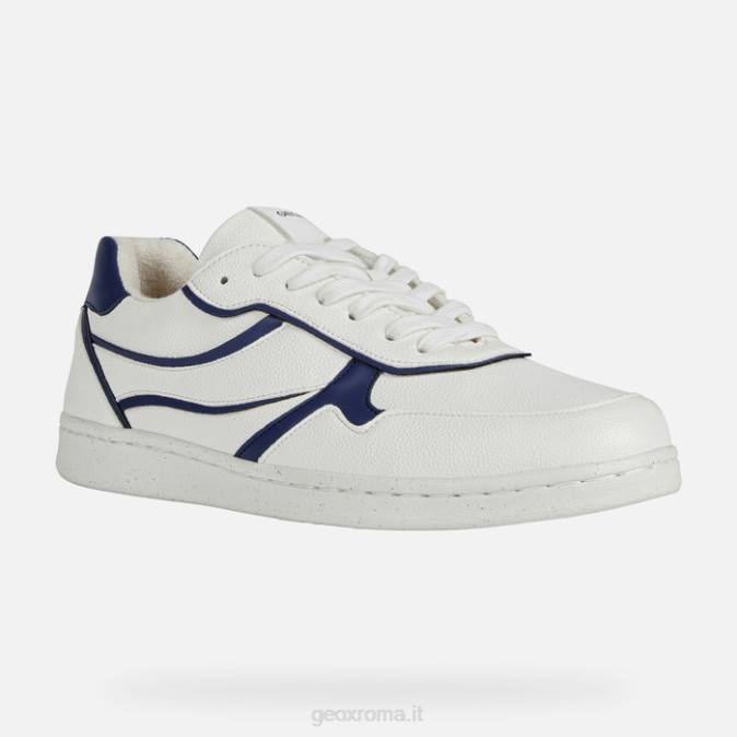 warren uomo FX0W773 bianco militare Geox