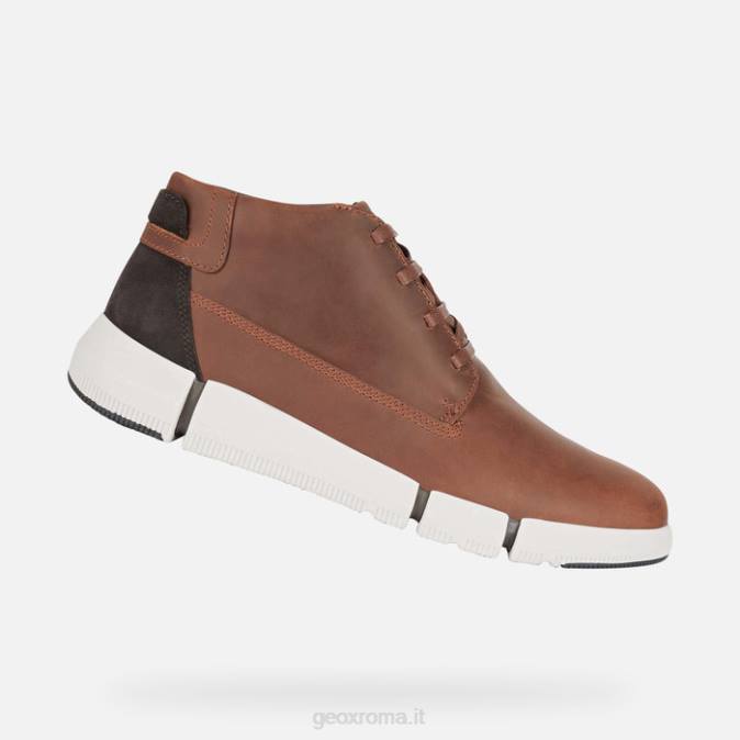 adacter h uomo FX0W668 marrone Geox