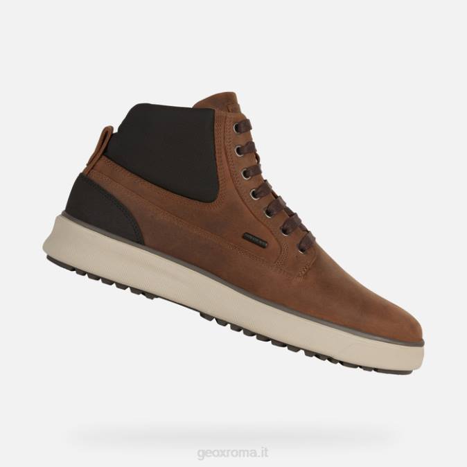 cervino abx uomo FX0W1832 Marrone scuro Geox