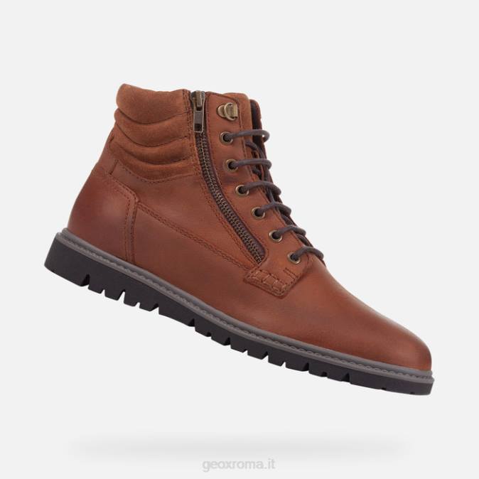 uomo ghiacciaio FX0W1833 cognac Geox