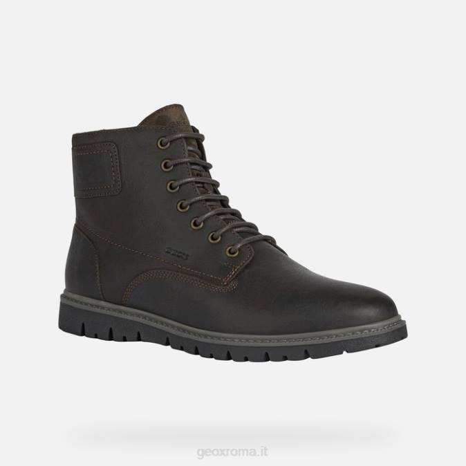 uomo ghiacciaio FX0W843 caffè Geox