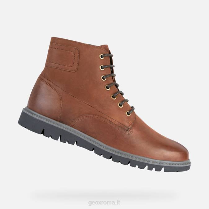 uomo ghiacciaio FX0W845 cognac Geox