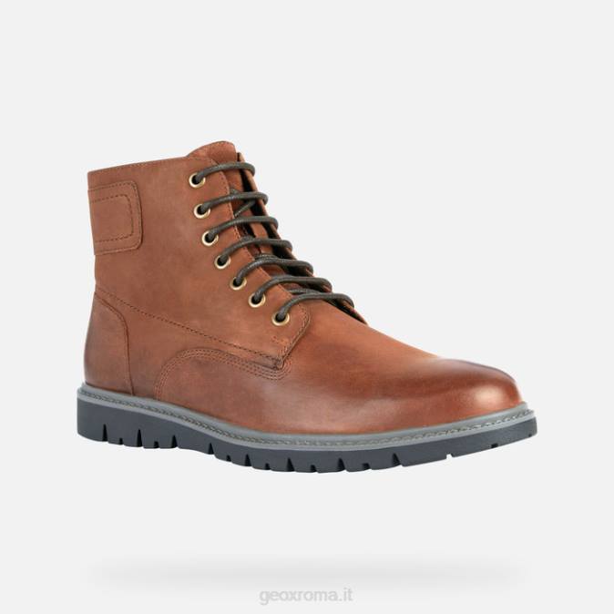uomo ghiacciaio FX0W845 cognac Geox